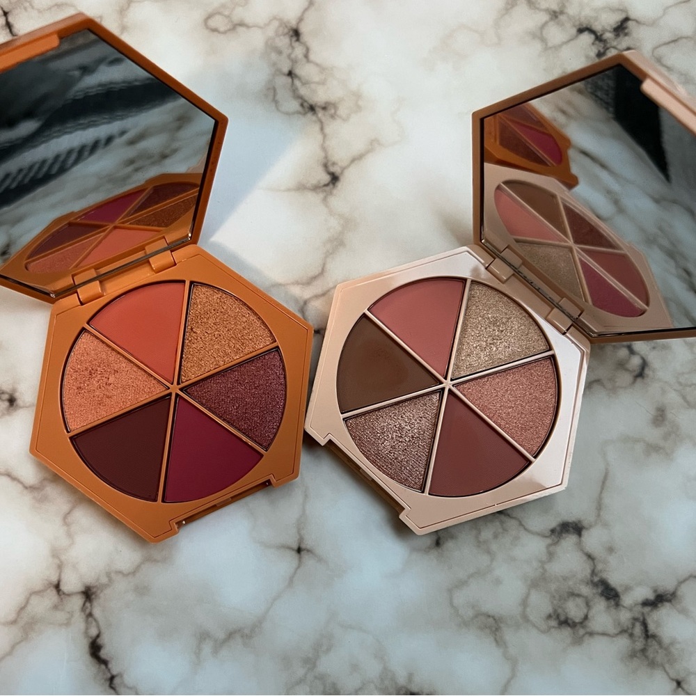 EM Cosmetics Divine Skies and Faded Clementine Eyeshadow Palettes